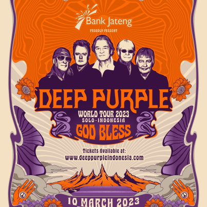 FEED GENERAL POSTER DEEP PURPLE WORLD TOUR 2023