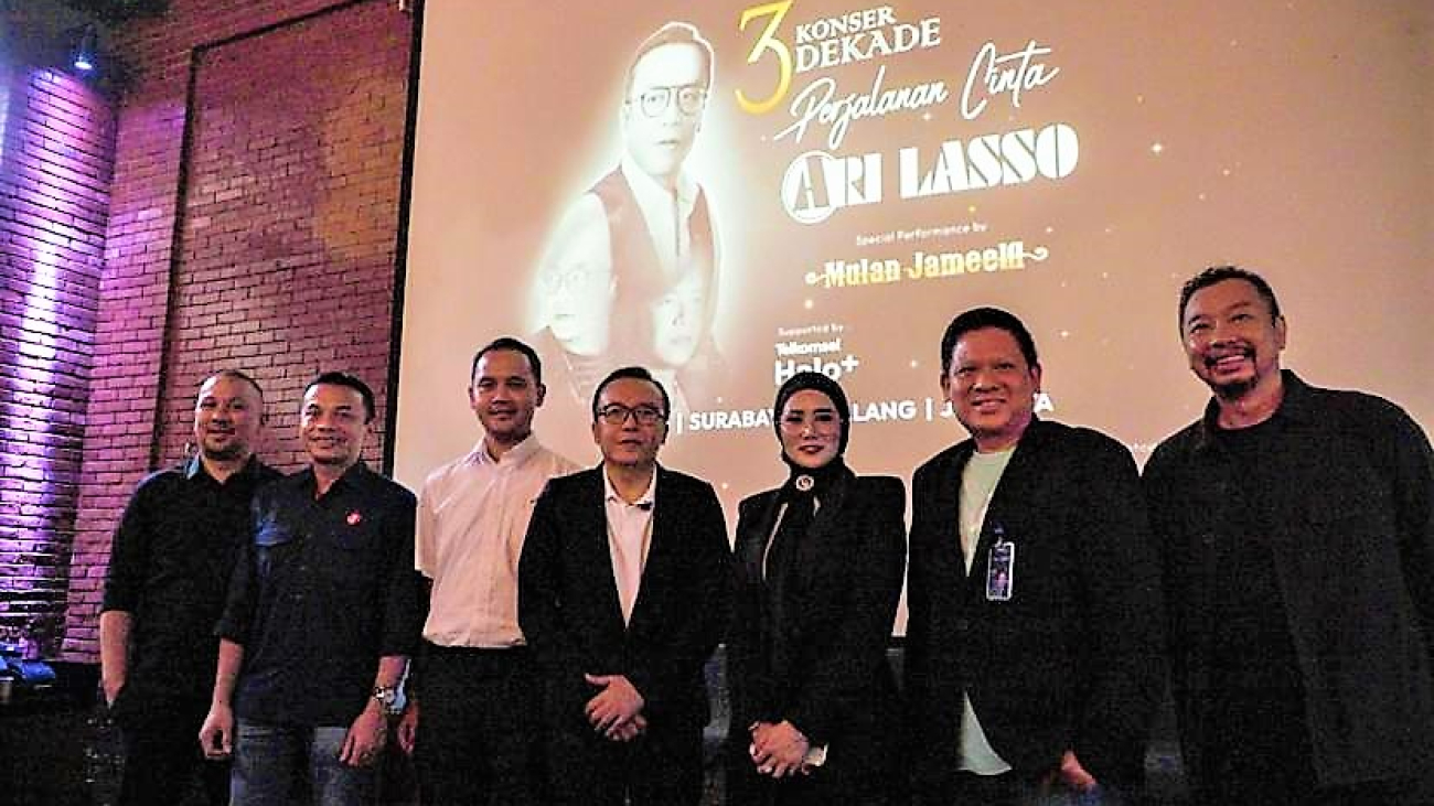 Konferensi Pers Konser 3 Dekade Perjalanan Cinta Ari Lasso. Foto : Dok. Pertamina